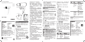 说明书 飞利浦 HP8228 电吹风