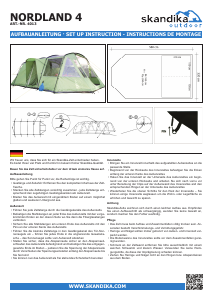 Manual Skandika Nordland 4 Tent