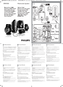 Bedienungsanleitung Philips SPA9350 Lautsprecher