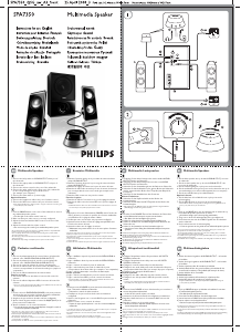 Manuale Philips SPA7350 Altoparlante
