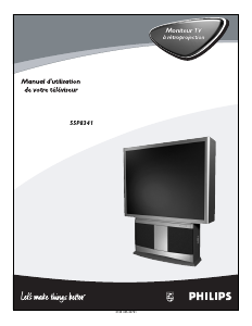 Mode d’emploi Philips 55P8341 Téléviseur
