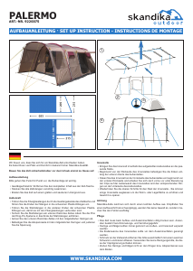 Manual Skandika Palermo Tent