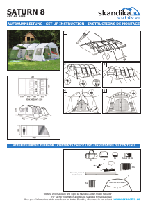 Manual Skandika Saturn 8 Tent