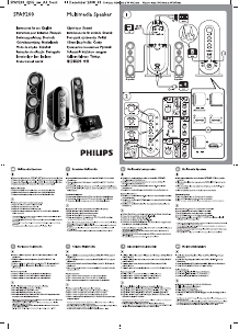 Bedienungsanleitung Philips SPA9200 Lautsprecher