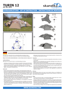 Manual Skandika Turin 12 Tent