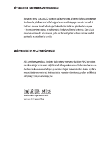 Käyttöohje AEG PE4551-M Espressokeitin