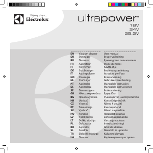 Εγχειρίδιο Electrolux ZB5010 UltraPower Ηλεκτρική σκούπα