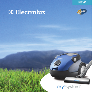 Kullanım kılavuzu Electrolux ZO6310 Oxy3System Elektrikli süpürge