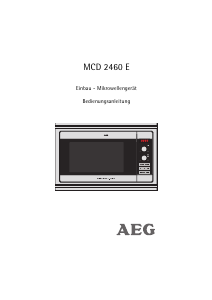 Bedienungsanleitung AEG MCD2460ED Mikrowelle