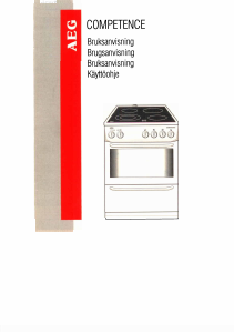 Brugsanvisning AEG C72012V Komfur