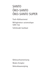 Bedienungsanleitung AEG SANTO171-6TK Kühlschrank