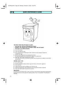 Manual Bauknecht WA 2362 Washing Machine