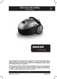 Instrukcja Sencor SVC 770 Odkurzacz