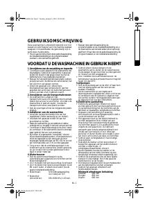 Handleiding Bauknecht WAE 7720 GF Wasmachine