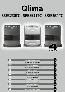 Bruksanvisning Qlima SRE3531TC Varmeapparat