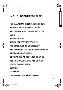 Brugsanvisning Bauknecht WAK 7870 Vaskemaskine