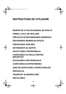 Manual Bauknecht WATE 9375/2 Mașină de spălat