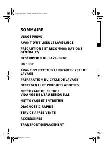 Mode d’emploi Bauknecht Eco 6610 AAA Lave-linge