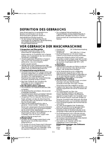 Bedienungsanleitung Bauknecht WAK 4470 Waschmaschine