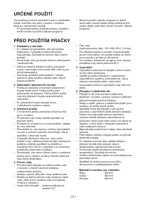 Manuál Bauknecht WAT 610 Pračka