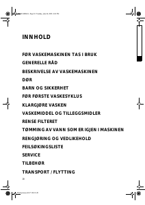 Bruksanvisning Bauknecht WAG 5970 Vaskemaskin