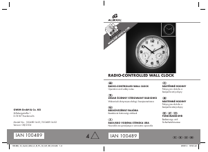 Instrukcja Auriol IAN 100489 Zegar