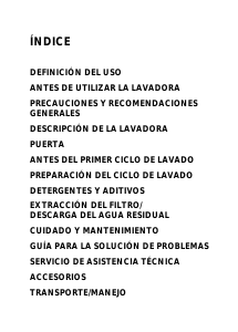 Manual de uso Bauknecht Silver XL 34 BW BK Lavadora