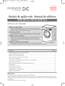 Manual Daewoo DWD-NF1211 Mașină de spălat