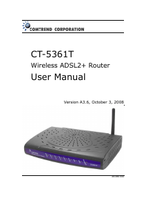 Handleiding Comtrend CT-5361T Router