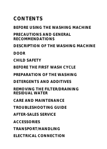 Manual Bauknecht WAK 7302 BK Washing Machine