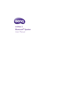 Handleiding BenQ treVolo 2 Luidspreker