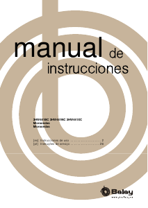 Manual de uso Balay 3HW441NC Horno