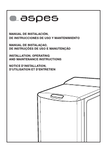 Handleiding Aspes ALT2106 Wasmachine