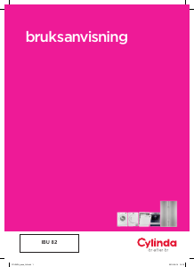 Bruksanvisning Cylinda IBU 82/RF Ugn