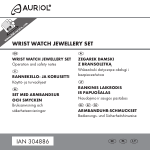 Instrukcja Auriol IAN 304886 Zegarek