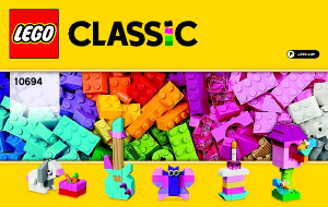 Handleiding Lego set 10694 Classic Creatieve felgekleurde aanvulset