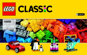 Handleiding Lego set 10695 Classic Creatieve bouwdoos