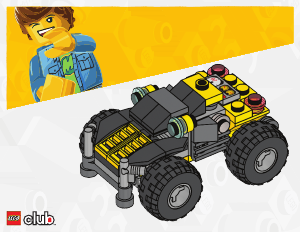 Handleiding Lego Lego Club Terreinracer