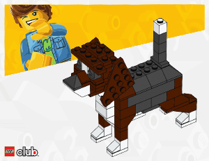 Handleiding Lego Lego Club Beagle