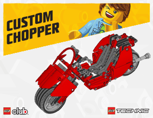 Mode d’emploi Lego Club Custom chopper