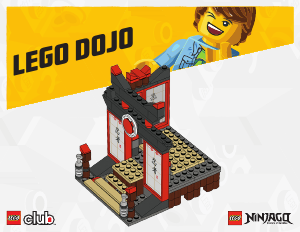 Brugsanvisning Lego Club Dojo