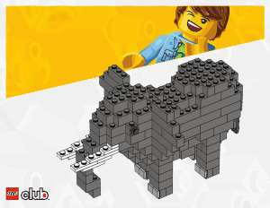 Handleiding Lego Lego Club Olifant