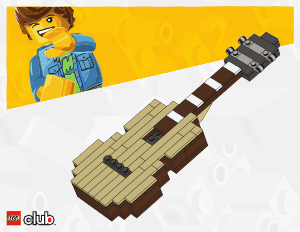 Handleiding Lego Lego Club Gitaar