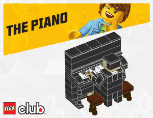 Handleiding Lego Lego Club Piano