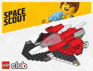 Handleiding Lego Lego Club Ruimte-verkenningsschip
