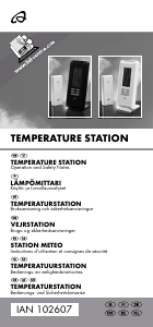 Brugsanvisning Auriol IAN 102607 Vejrstation