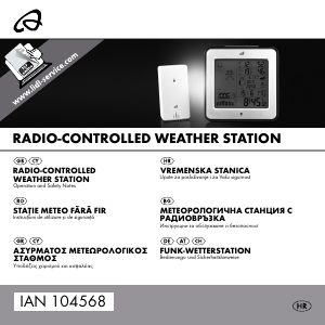 Наръчник Auriol IAN 104568 Метеорологична станция