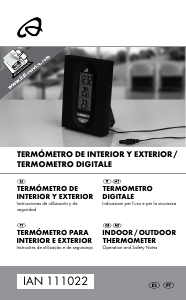 Manual Auriol IAN 111022 Estação meteorológica