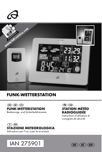 Mode d’emploi Auriol IAN 275901 Station météo