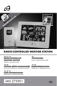Brugsanvisning Auriol IAN 275901 Vejrstation